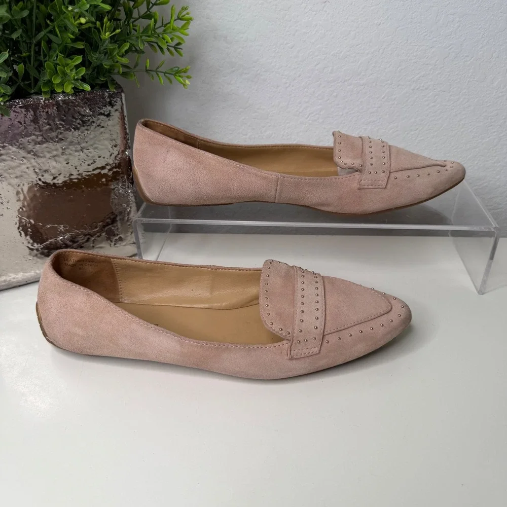 Talbots suede loafers